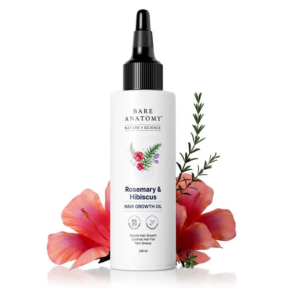 Bare Anatomy Rosemary & Hibiscus Hair Growth Oil 