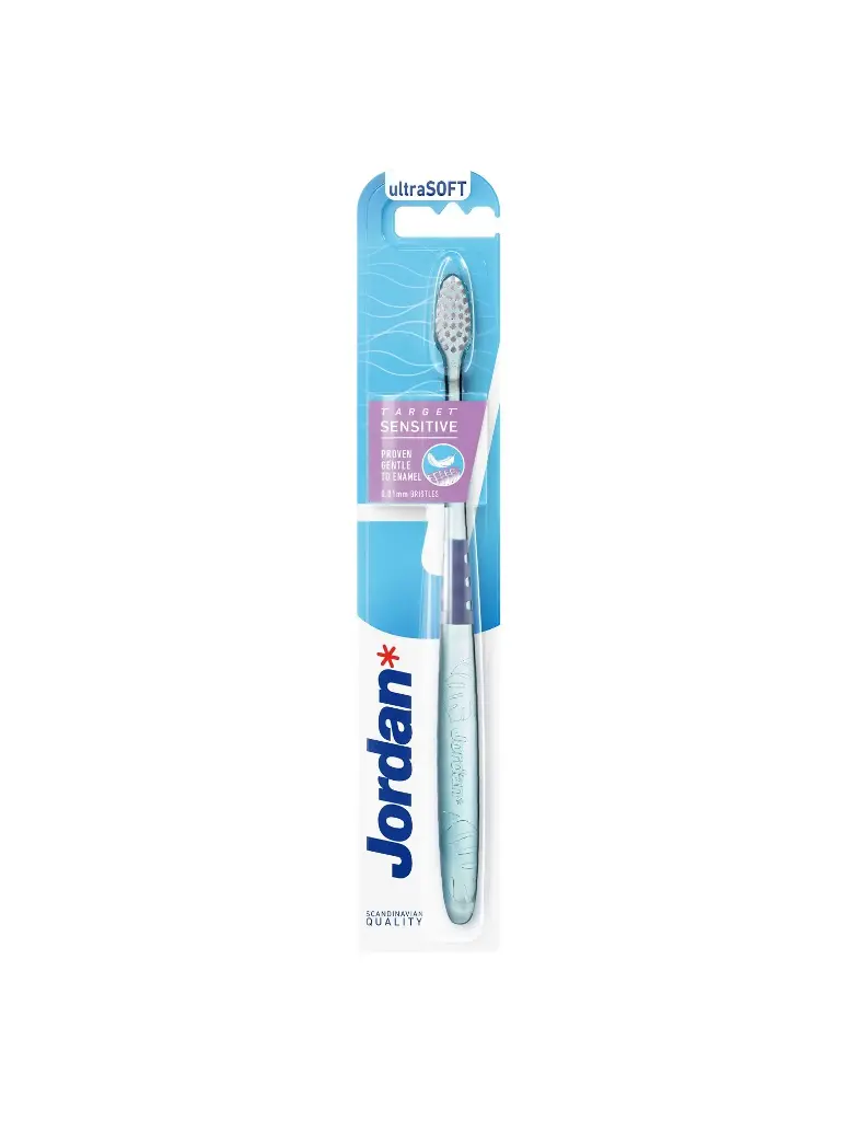 Jordan Target Sensitive Ultrasoft Toothbrush Gentle to Enamel