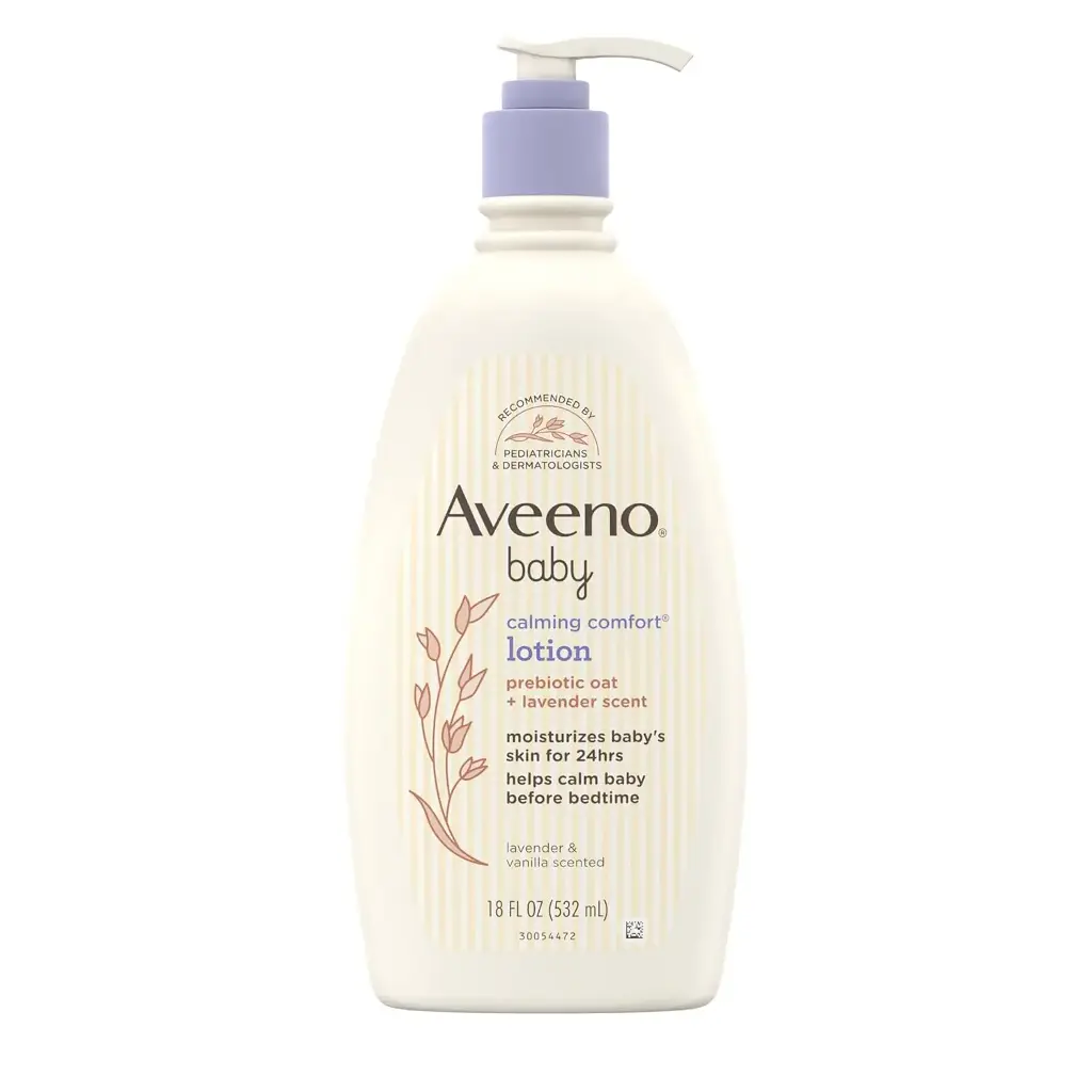 Aveeno Baby Lotion with Relaxing Lavender & Vanilla Scents